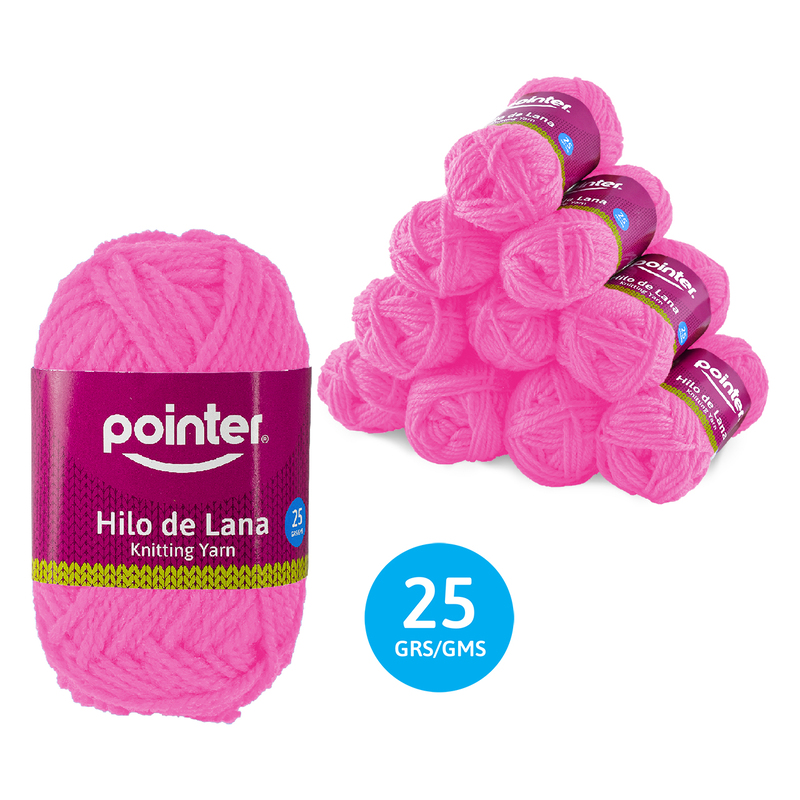 ESTAMBRE PARA MANUALIDADES ROSADO - 25GRS