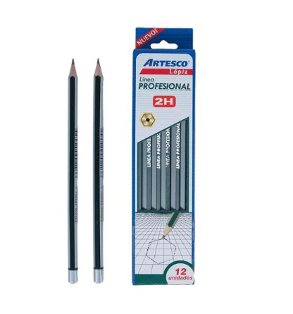LAPIZ DE DIBUJO ARTESCO 2H UNIDAD