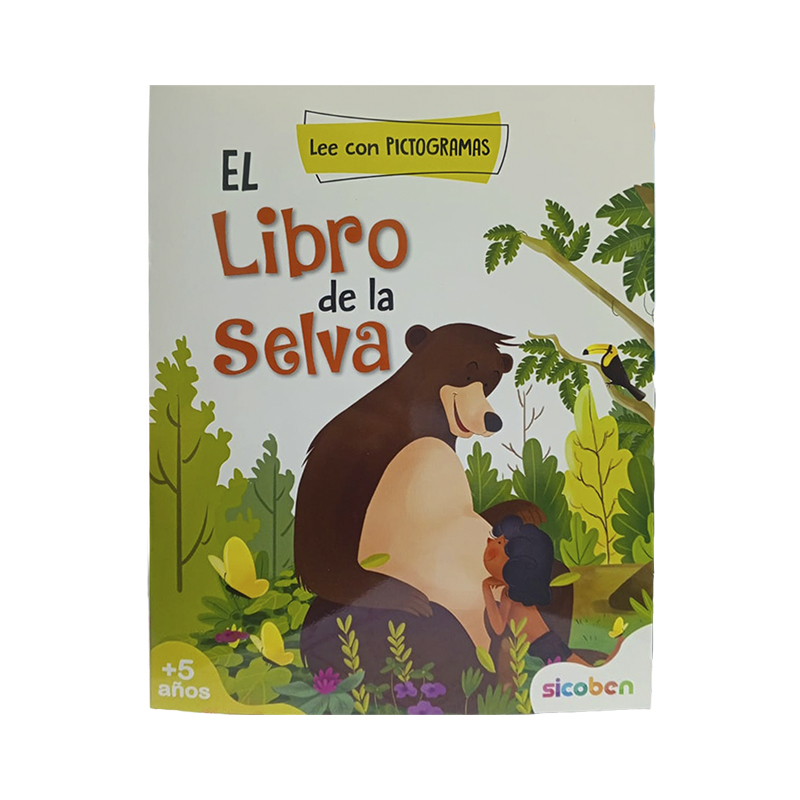 LEE CON PICTOGRAMAS EL LIBRO DE LA SELVA