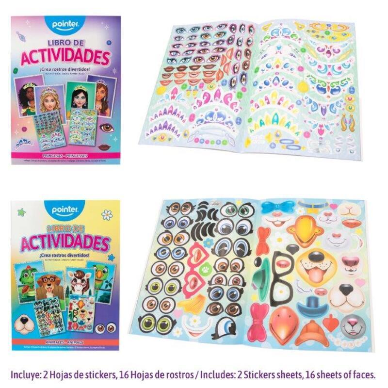 LIBRO DE ACTIVIDADES (STICKERS)
