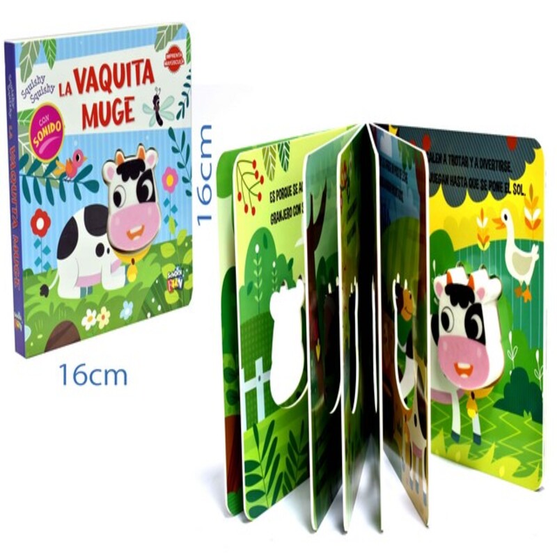 LIBRO DIDACTICO - LA VAQUITA MUGE C/ SONIDO