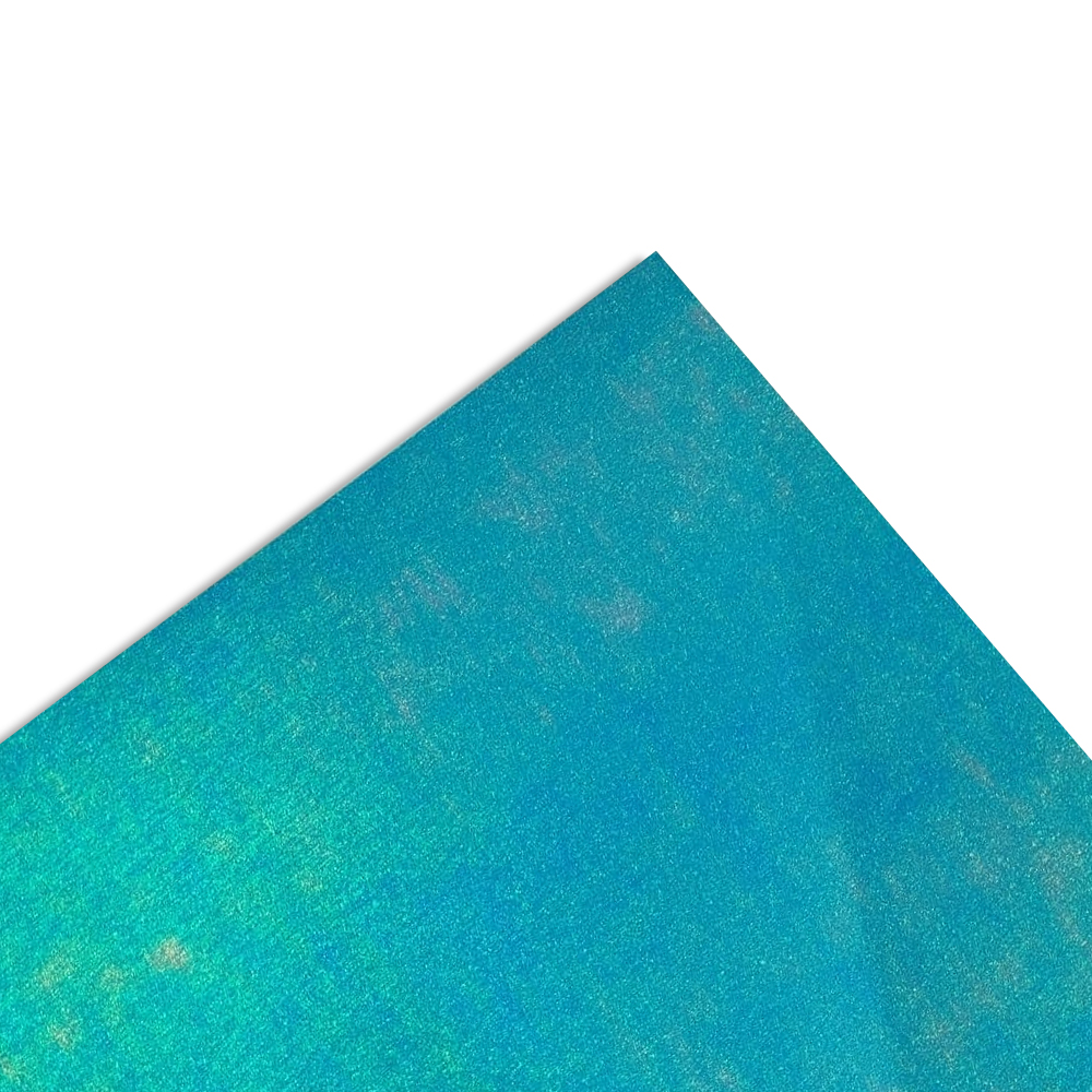 CARTULINA IRIDISCENTE PERLADA SEDA AZUL 300G