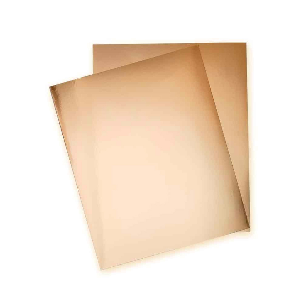 CARTULINA DOBLE FAZ METALIDAZA ESPEJO ORO DUCATO