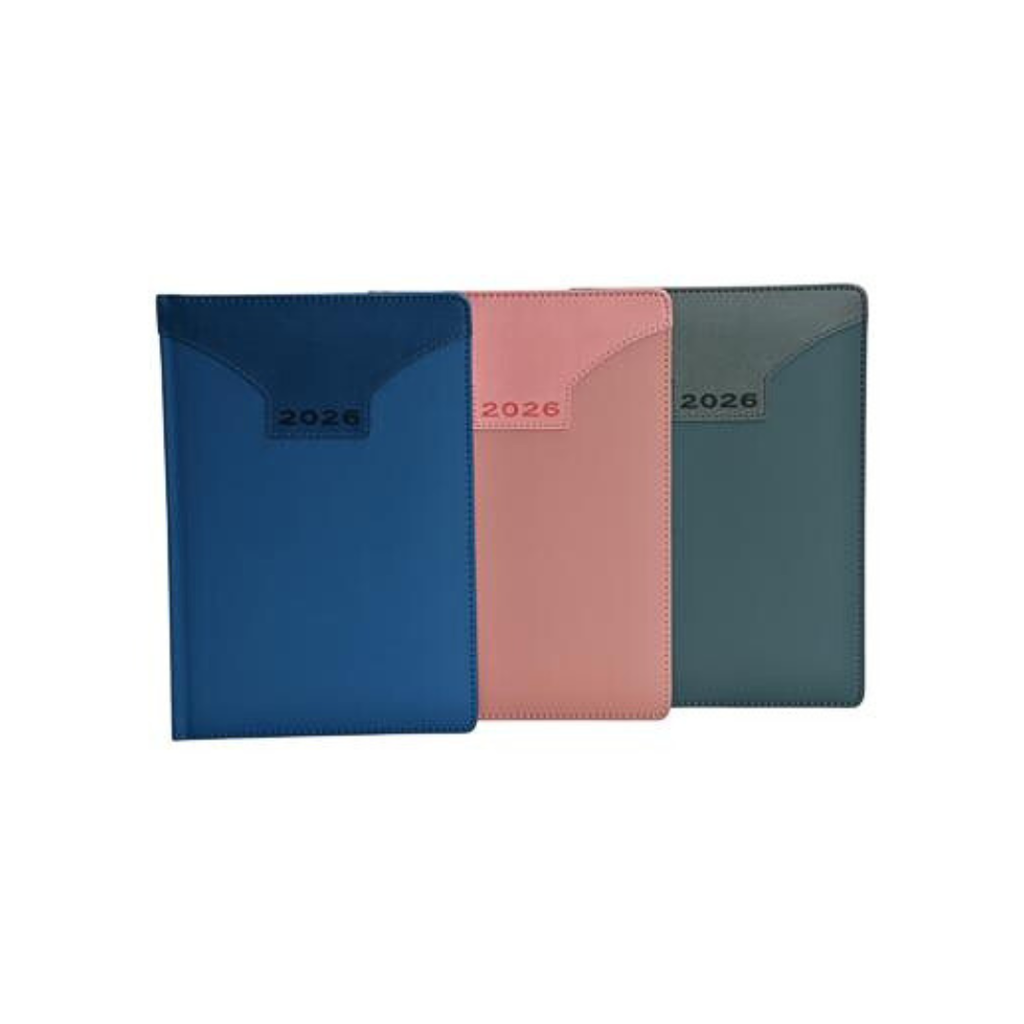 AGENDA 2026 A5 PAPEL BLANCO 180 PAGINAS 14.5x21.1