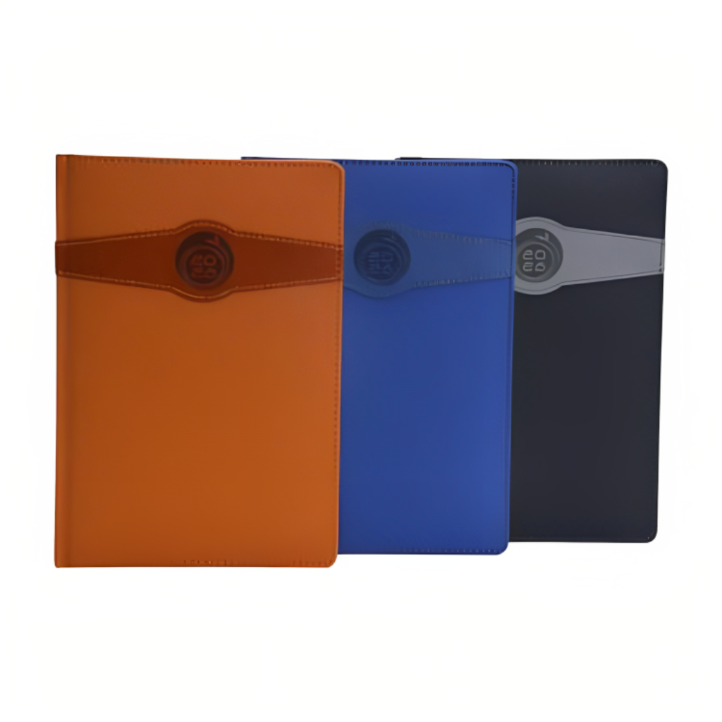 AGENDA 2026 A5 BORDE DORADO PAPEL AMARILLO 184 PAG 14.5x21.1