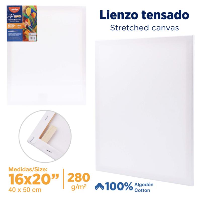 LIENZO BLANCO - 40x50CM