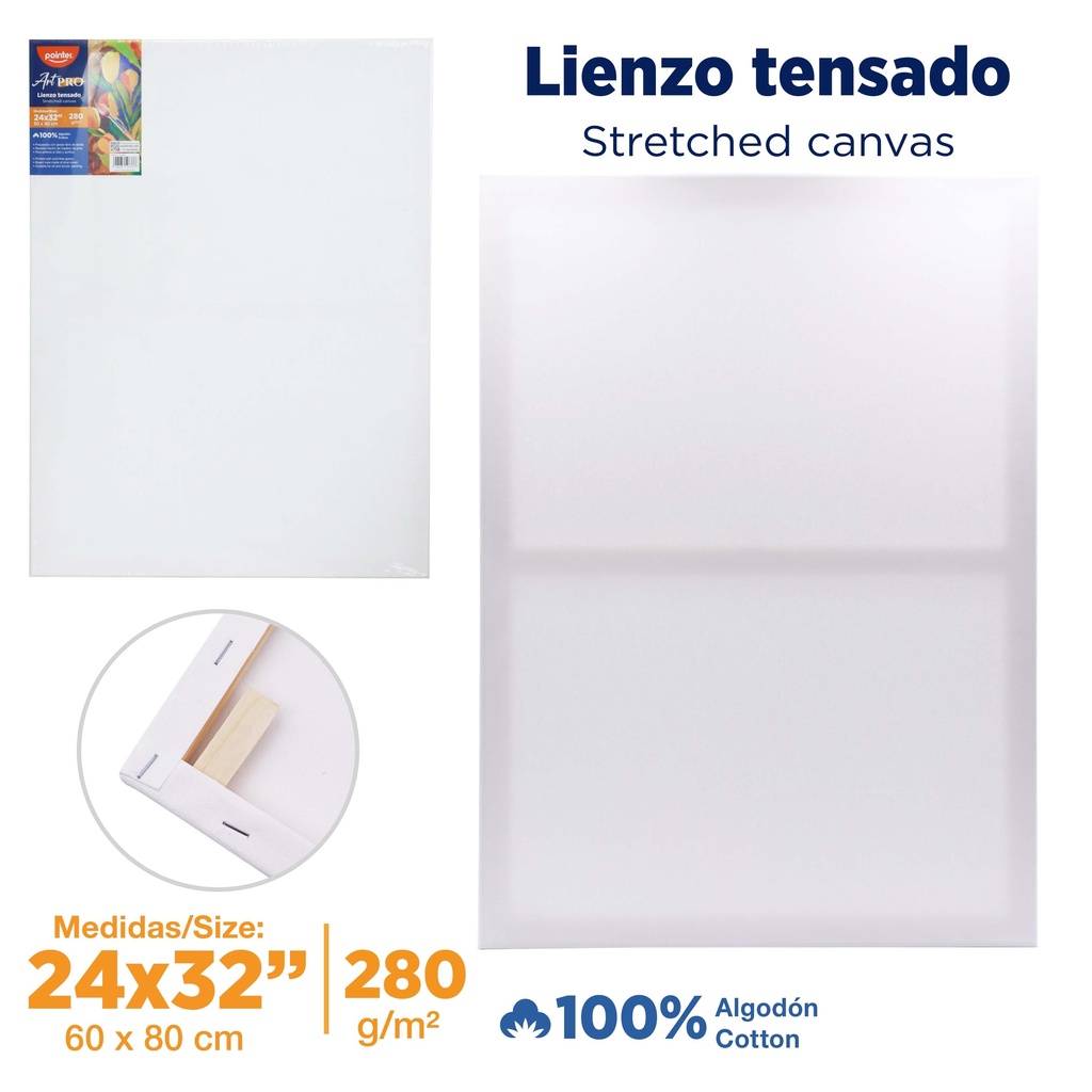 LIENZO BLANCO 60 x 80cm