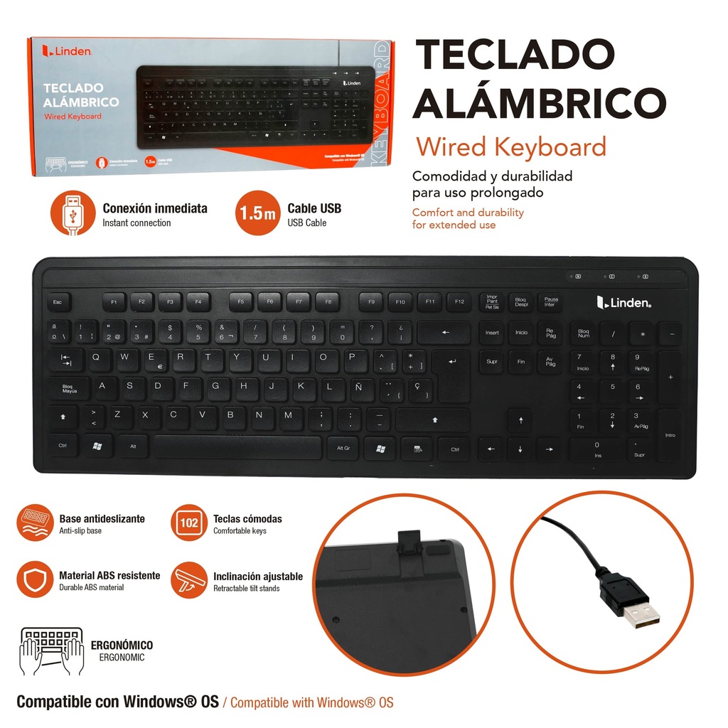 TECLADO PARA COMPUTADORA