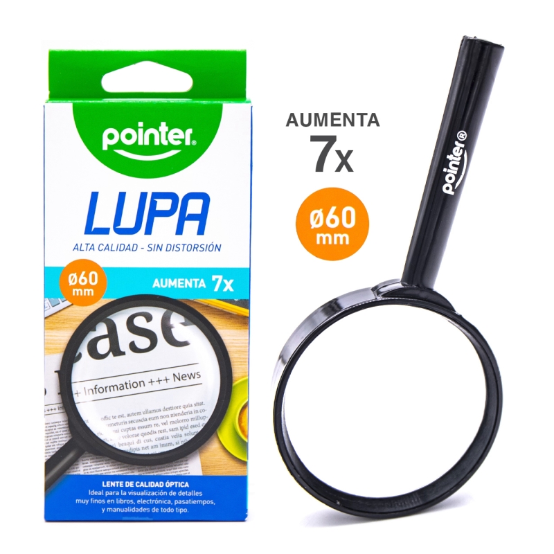 LUPA x6CM DIAMETRO