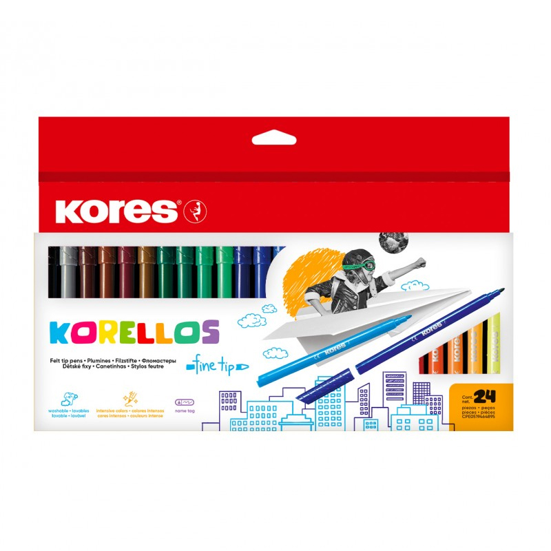 PLUMON ESCOLAR KORELLO x24PZS