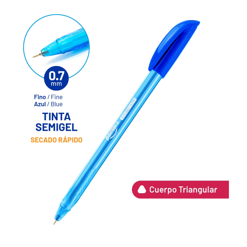BOLIGRAFO TINTA AZUL - ULTRA PRECISION 0.7 MM UNIDAD