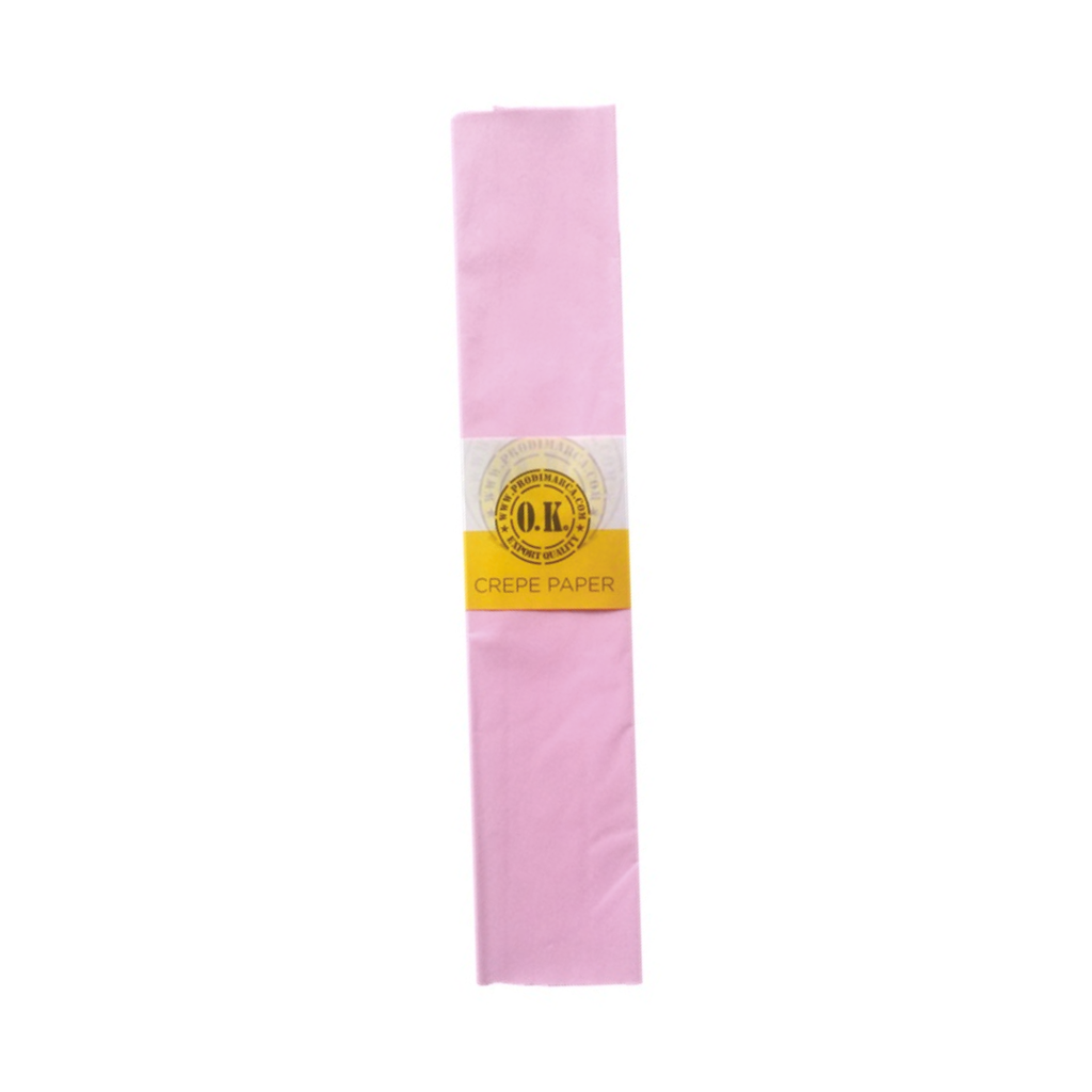 PAPEL CREPE - ROSADO MEDIO 50x200CM