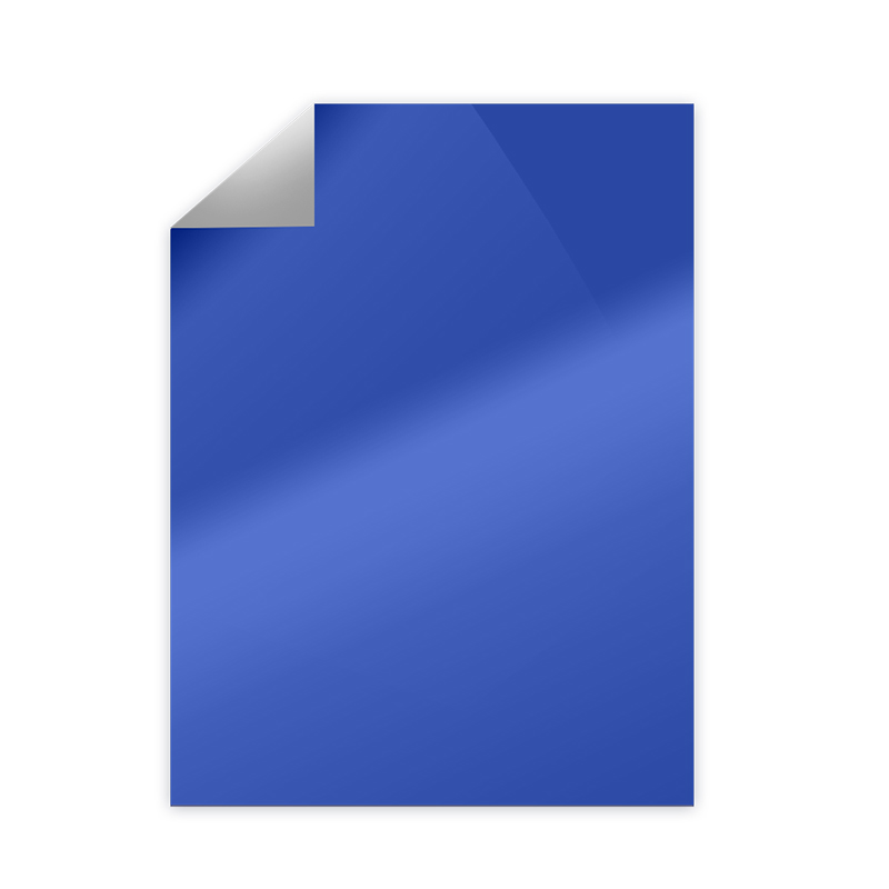 PAPEL LUSTRILLO AZUL BANDERA