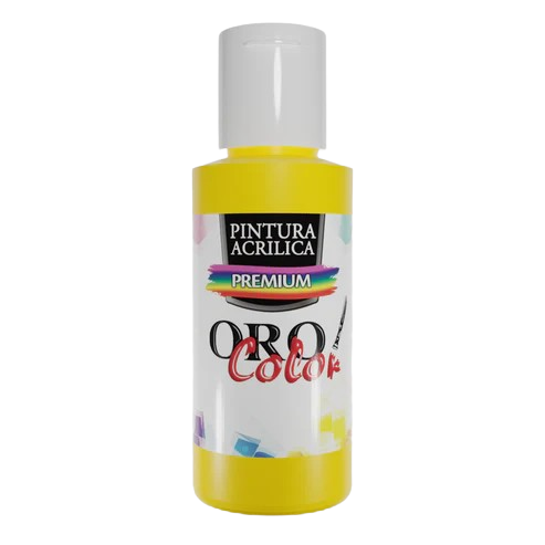 PINTURA ACRILICA PREMIUM AMARILLO CANARIO 60ML