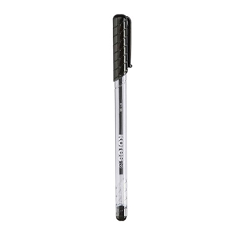 BOLIGRAFO TRANSPARENTE K1-M NEGRO