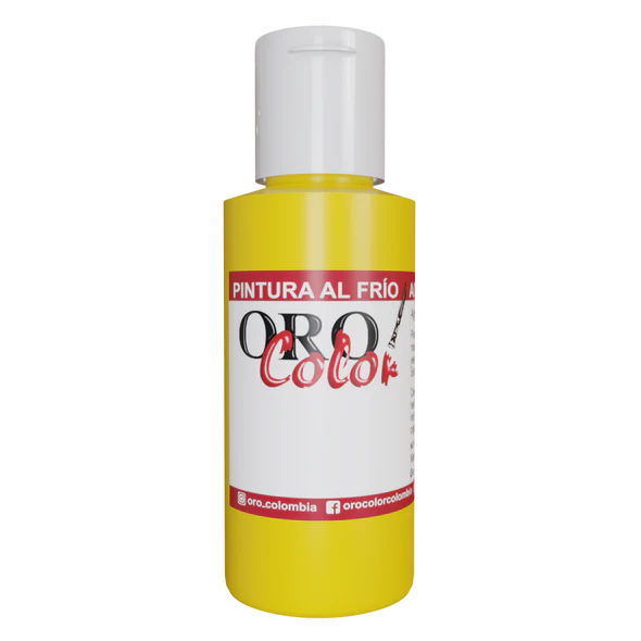 PINTURA AL FRIO AMARILLO TULIPAN 60ML