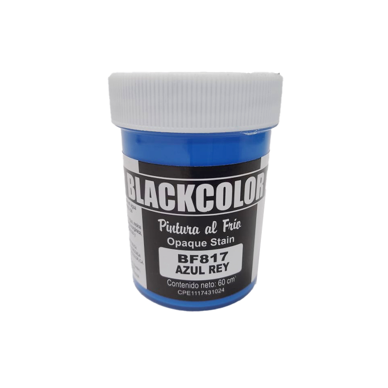 PINTURA AL FRIO AZUL REY BLACKCOLOR 60ML