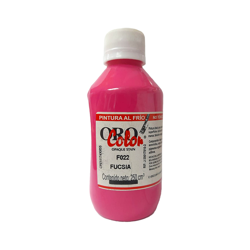 PINTURA AL FRIO FUCSIA 250ML