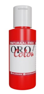 PINTURA AL FRIO ROJO FLUORESCENTE 60ML