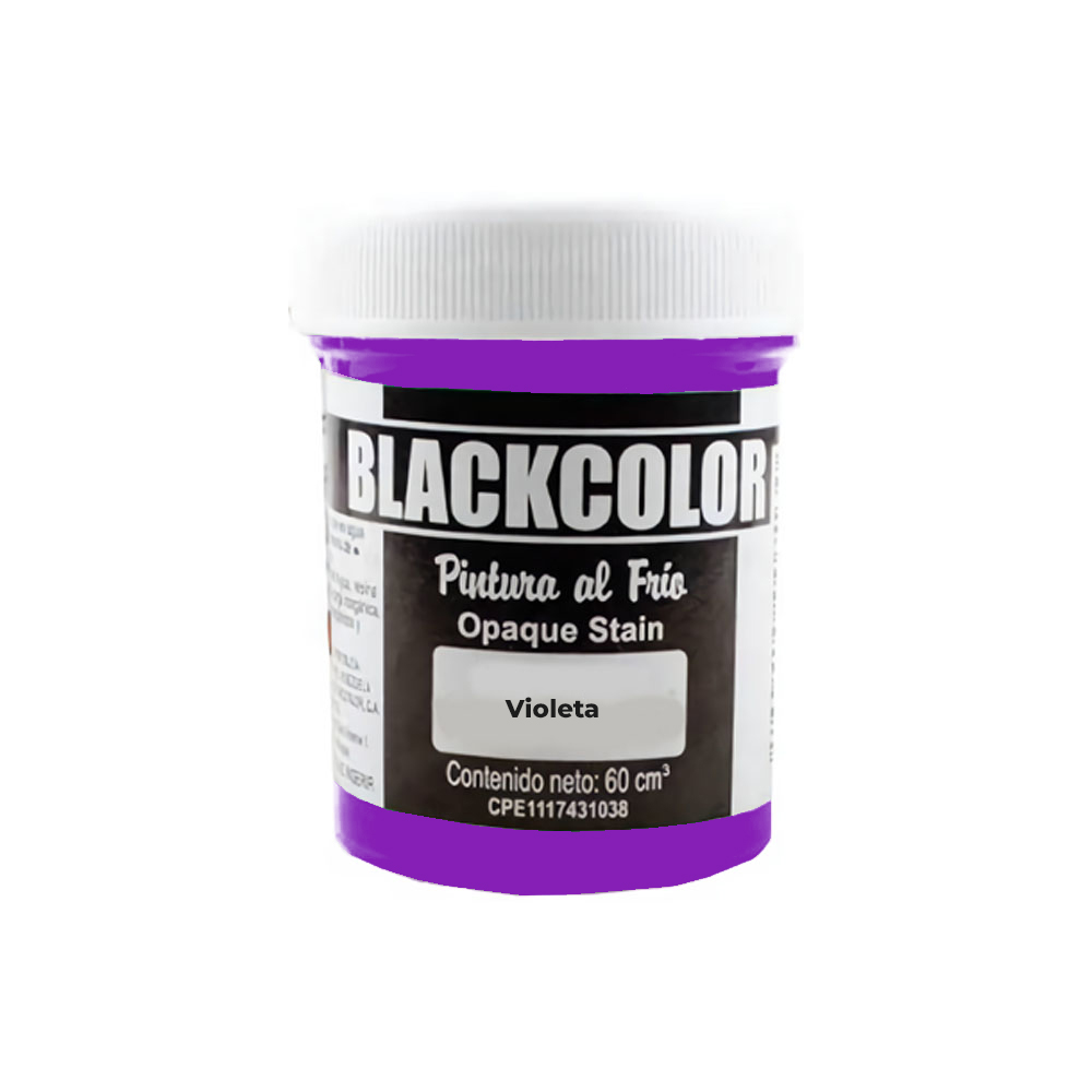 PINTURA AL FRIO VIOLETA BLACKCOLOR 60ML