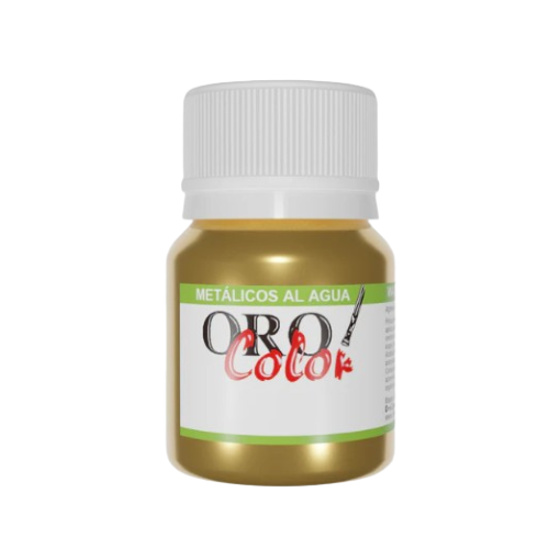 PINTURA METALICOS AL AGUA ORO INCA 22ML