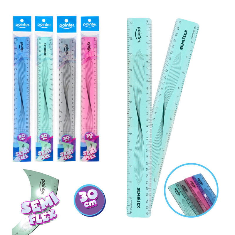 REGLA FLEXIBLE 30 cm