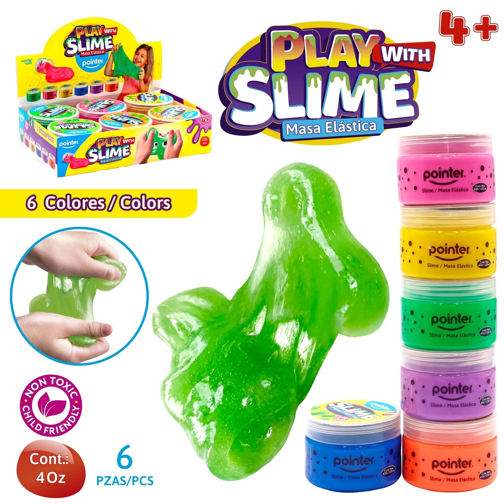 SLIME / MASA ELASTICA - 120Ml