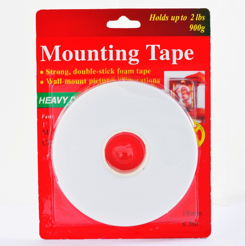 CINTA ADHESIVA DOBLE FAZ 18MM x5M