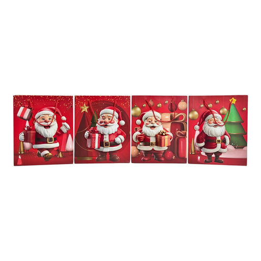 [784-8534862] BOLSA DE REGALO MEDIANA NAVIDAD 26x32x10CM