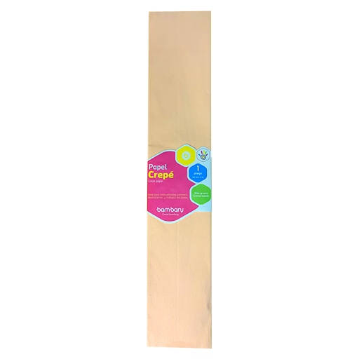 [107-0210/125] PAPEL CREPE SALMON - 50CM x 2M