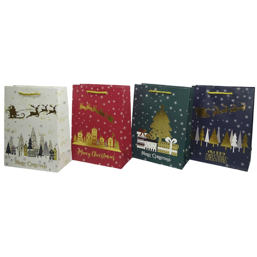 [784-8534849] BOLSA DE REGALO PEQUEÑA NAVIDAD 18x24x8.5CM