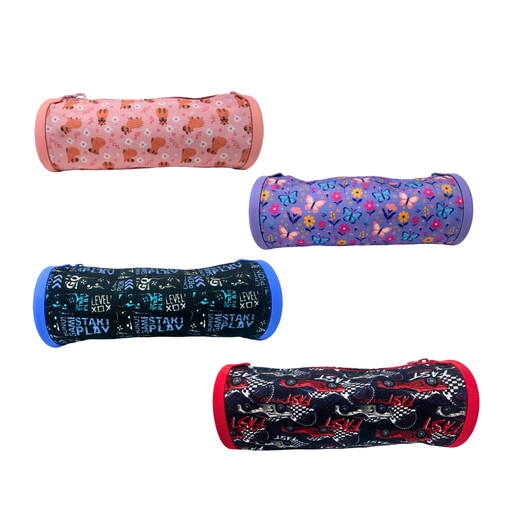 [STR-6121] CARTUCHERA REDONDA DE SILICONA