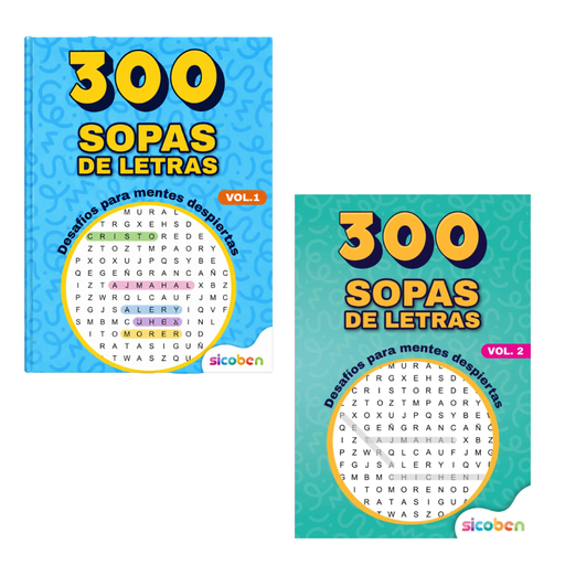 [6014417599594] 300 SOPA DE LETRAS
