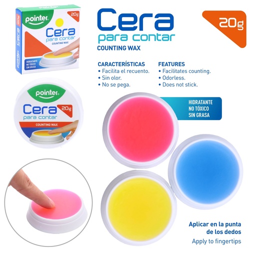 [CC-20G] CERA PARA CONTAR 20g