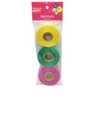 [707-1015/052] CINTAS DE REGALO BOLSA A/S 3 UND 15 mm x 25 yd MULTICOLOR 2 UNIDAD
