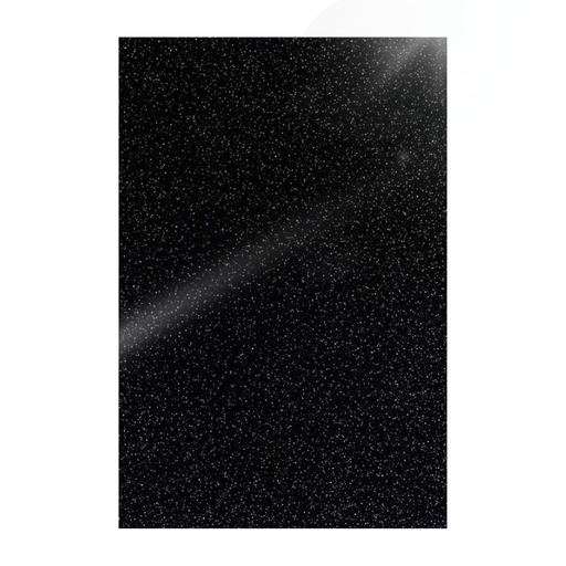 [0549.015.7] FOAMY ESCARCHADO NEGRO BASICO - DOBLECARTA 30x40CM