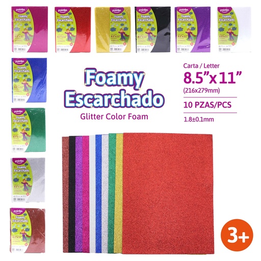 [EVA-GL-60] FOAMY ESCARCHADO 