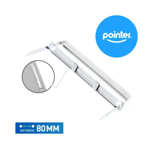 [LP-80MM-M] GANCHOS PARA CARPETA 80MM UNIDAD