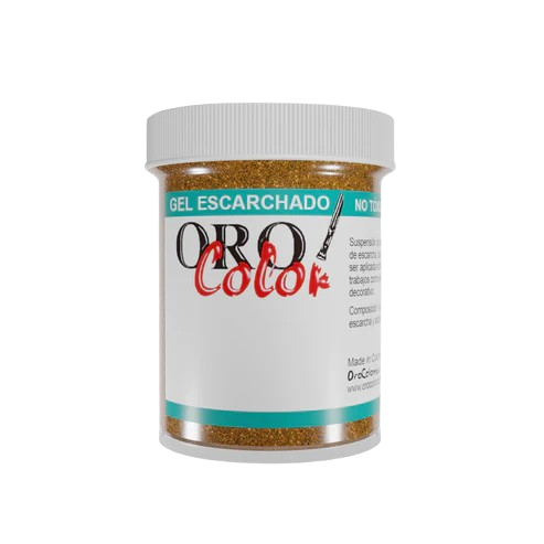 [GE110] GEL ESCARCHADO NACAR DORADO 60ML