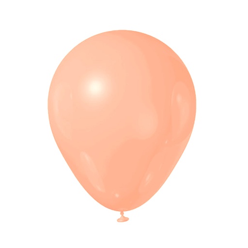 [CA-G50-PORG] GLOBOS PASTEL DE 50  NARANJA