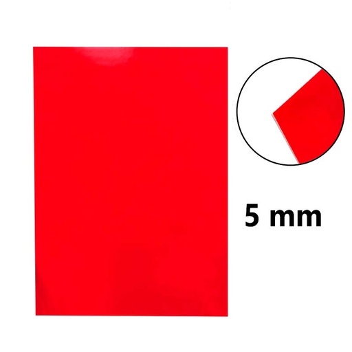 [055070-88RB] ANIME COMPRIMIDO ROJO 0.5x50x70CM