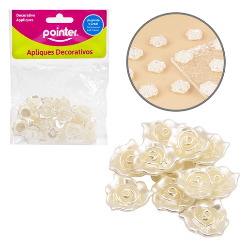 [ANC-22132] APLIQUES DECORATIVOS (FLORES)