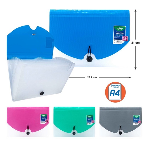 [MFL-12B-2] ARCHIVADOR EXPANDIBLE PORTADOCUMENTOS