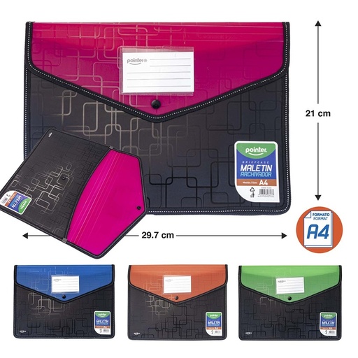 [FL-BC01] ARCHIVADOR PLASTICO PORTADOCUMENTOS