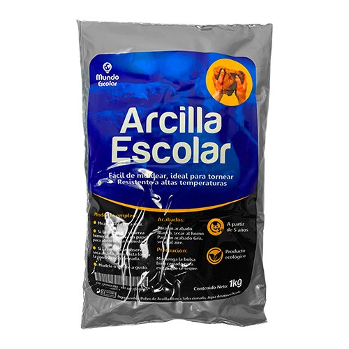 [ARC-ESCO-1KG] ARCILLA ESCOLAR
