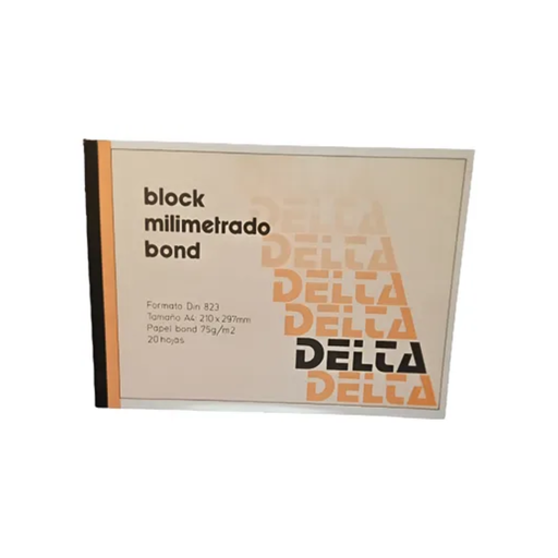 [12105] BLOCK MILIMETRADO BOND DIN A4
