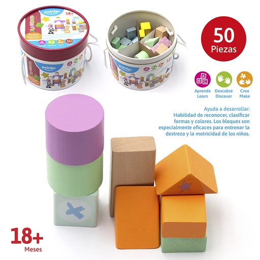 [PZZ-23138] BLOQUES DIDACTICOS x50PZAS