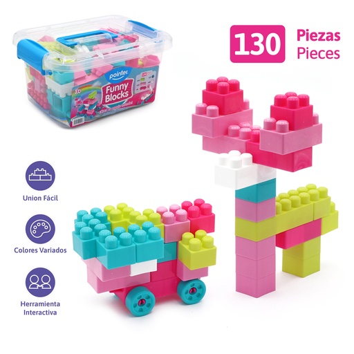 [BLO-23168] BLOQUES PARA ARMAR x130PZAS