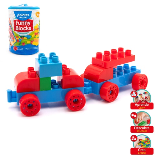 [BLO-23160] BLOQUES PARA ARMAR x 180 PZAS