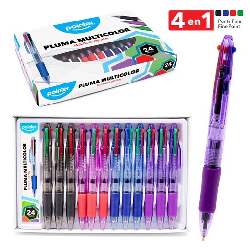 [BP-419B] BOLIGRAFO (MULTICOLOR) X1